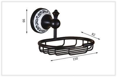 CopperBlack Ceramics Bathroom Accessories Set Robe HookPaper HolderTowel BarSoap BasketTowel ShelfToilet Brush Holder