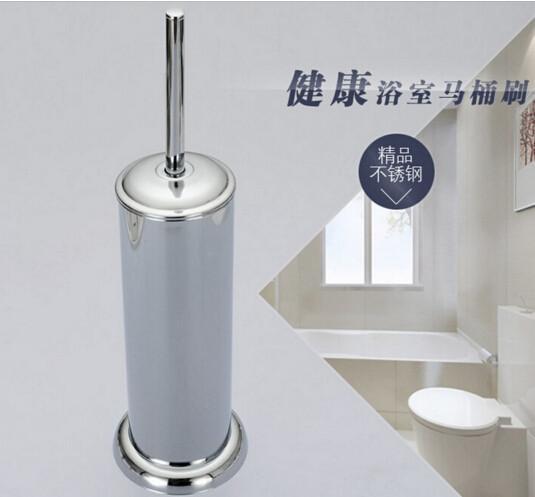 2016 Real Hot Durable Type Cleaning Brush For Toilet Stainless Steel Toilet Brush Holder Set For Bathroom