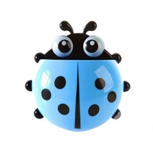 1PC Ladybug Toothbrush Holder Toiletries Toothpaste Holder Bathroom Sets Suction Hooks Tooth Brush Container Ladybird  -50