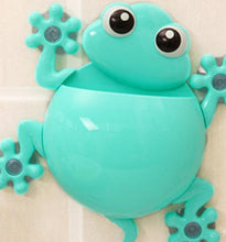 Load image into Gallery viewer, Cartoon Gecko Wall Suction Toothbrush Holder