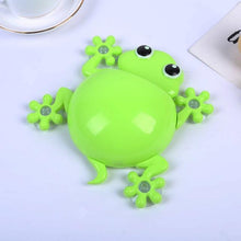 Load image into Gallery viewer, Cartoon Gecko Wall Suction Toothbrush Holder