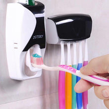 Load image into Gallery viewer, Automatic Sensor Toothpaste Dispenser and Toothbrush Holder
