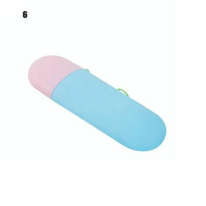 1pcs Portable Travel Toothbrush Holder Box Protect Toothpaste Toothbrush Case Travel Accessories LKC9070