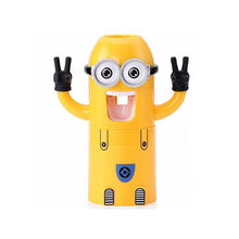 Load image into Gallery viewer, 2-in-1 Minion Toothpaste Dispenser And Toothbrush Holder