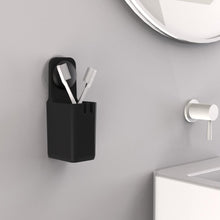 Load image into Gallery viewer, Drill Free - Toothbrush Holder, Suction Cup, Stick on, Suction, No drill, Black or White