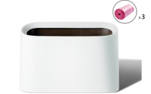Load image into Gallery viewer, Mini Countertop Wastebasket Trash Can / Makeup Brush Holder